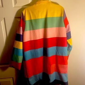 Colorful pea coat